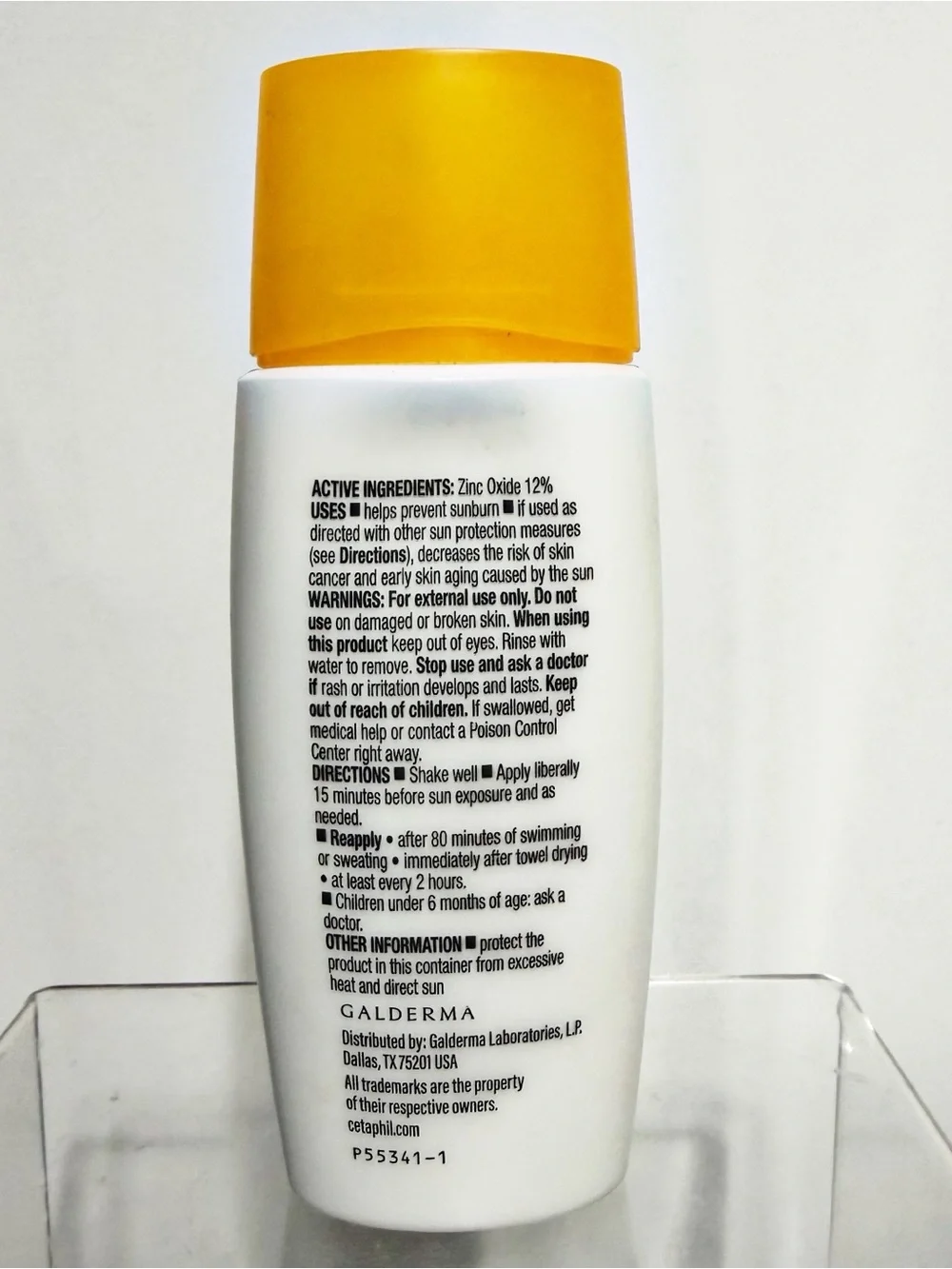 Cetaphil Sun 50 Sheer Mineral Face Liquid Sunscreen 1.7oz Exp 11/2026